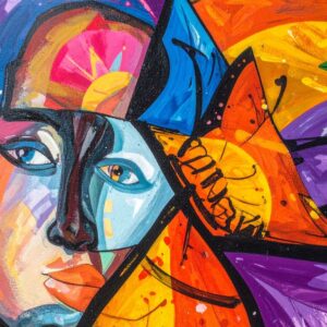 Abstract Portrait Canvas